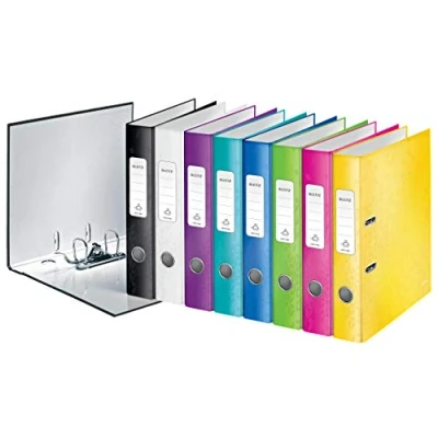 Imagen de Leitz 180 WOW Archivador de anillas con palanca, multicolor