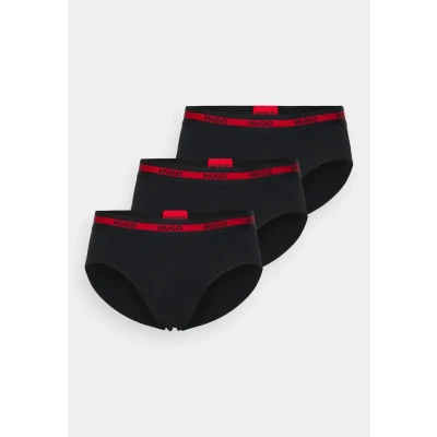 Imagen de HUGO Hipbr Triplet 3 PACK Braguitas, Hombre, Talla: Large, Black