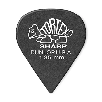 Imagen de Dunlop Tortex Sharp 135 Negro (paquete de 12)