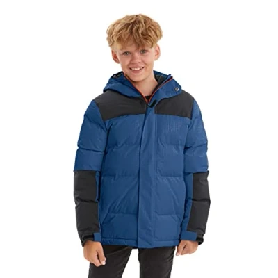 Imagen de Killtec Chaqueta acolchada con capucha para niño azul cobalto 140 cm