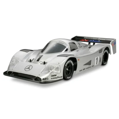 Imagen de Tamiya 47484 1:10 RC Mercedes Benz C11 1990 Gr.C 2WD Coche radiocontrol, vehículo, modelismo, Montaje, Hobby, Kit RC, sin Pintar
