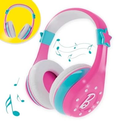 Imagen de Lisciani Barbie Fashion Blueetooth Headphones Toy, Multicolor, One Size (104451)
