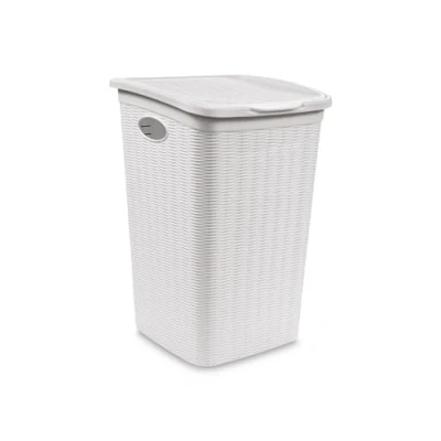 Imagen de Stefanplast Elegance Cesta para la Colada (28,5 x 39 54 cm), Color Blanco