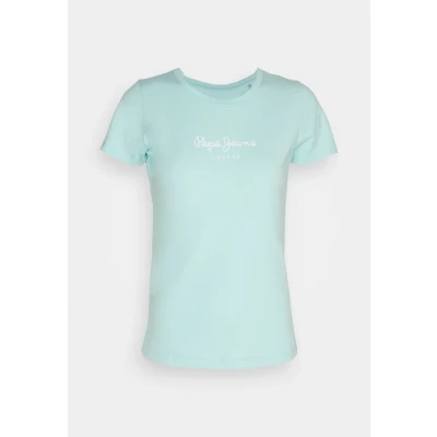 Imagen de Pepe Jeans NEW Virginia Camiseta estampada, Mujer, Talla: Medium, Aqua blue