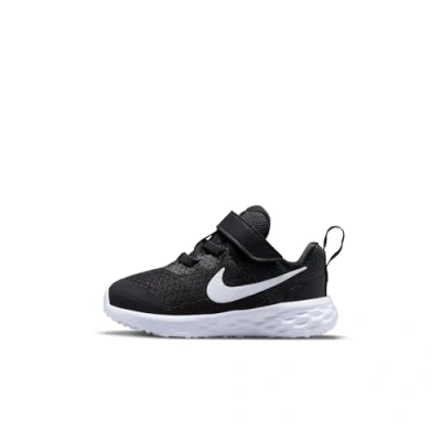 Imagen de NIKE Performance Revolution 6 (PSV) Zapatillas de running neutras black/whitedk smoke grey para niños, Talla: 27.5, Black/white dk