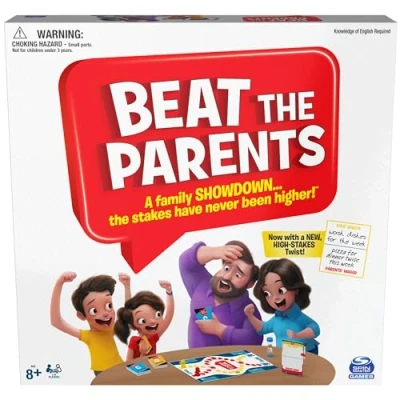 Imagen de Spin Master Games Beat The Parents Board Game for Families and Kids Aged Over 5