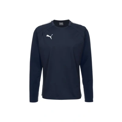 Imagen de Puma Teamliga Trainings Sudadera, Hombre, Talla: Large, Peacoat/puma white