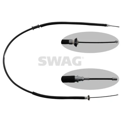 Imagen de SWAG 70 94 9619 Cable de Freno Mano Atrás izquierda, derecha 1456 FIAT: Punto II Hatchback