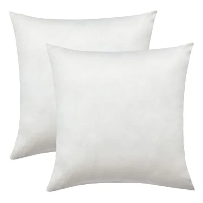 Imagen de NatureMark Pack de 2 Fundas Almohada Jersey para Dormir Lado el Cuello Muchos tamaños y Colores Oeko Tex (40 x 40 cm, Natural/Crema)