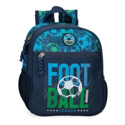 Imagen de Roll Road Joumma Gol Mochila Escolar Negro 23x28x10 cms Poliester 6,44L