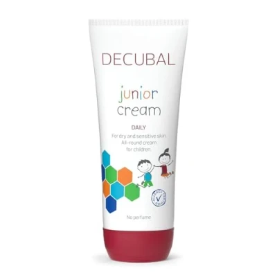 Imagen de Decubal Crema Junior Hidratante Diaria para Niños con Piel Seca y Sensible Vitamina E Mantener una Hidratada 200 ml