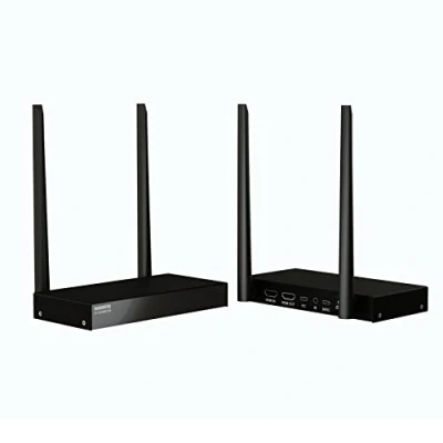 Imagen de 4K Transmisor HDMI Inalámbrico WHE4 4K60 Ultra HD Extensor Wireless Área de Cobertura Función Retorno Infrarrojos KVM