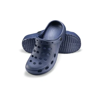 Imagen de ESTRO Zuecos Mujer Verano Goma Sanitarios Unisexo Hombre Zapatillas Ligero A02 (36, Azul Oscuro)