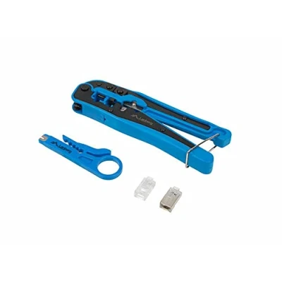 Imagen de LANBERG Kit Redes CRIMPADORA Conectores RJ45 NT 0303