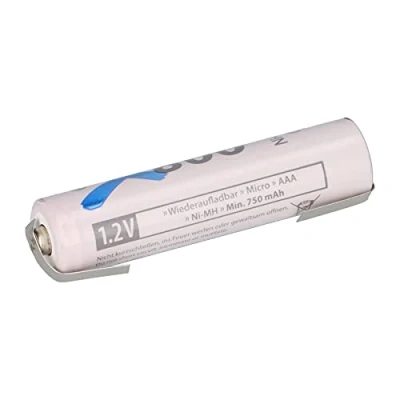 Imagen de Batería AAA Micro LSD Plus NI MH 1,2 V 800 mAh U soldadura baja autodescarga, recargable + autodescarga
