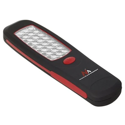 Imagen de MACLEAN MCE03 Lámpara LED de Taller con Gancho magnético, Negro