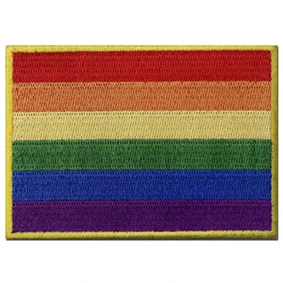 Imagen de Parche termoadhesivo para la ropa, diseño de Bandera del arco iris LGBT
