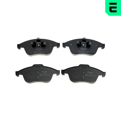 Imagen de OPTIMAL BP 12513 Juego de pastillas freno Eje delantero no preparado para indicador desgaste RENAULT: MEGANE 3 Coupe, 3, Clio 4