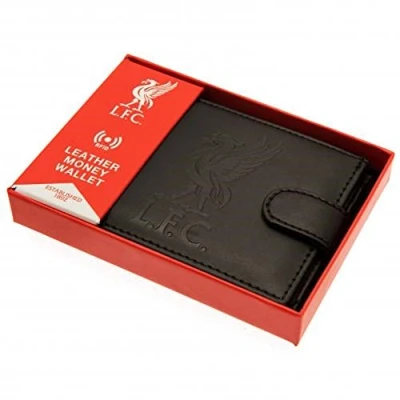 Imagen de L.F.C Liverpool FC Cartera antifraude RFID, Black, Moderno