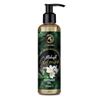 Imagen de Aceite de Masaje Jazmín Medianoche 200ml Base Semillas Uva con Aceites Esenciales Relajante para