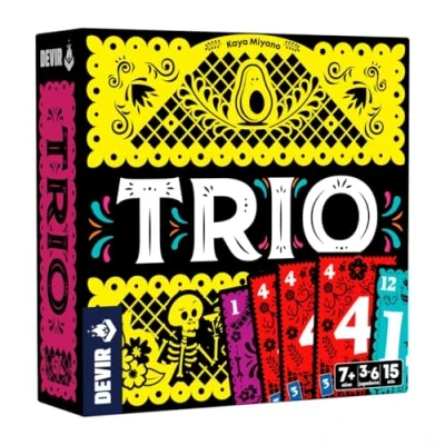 Imagen de Devir Trio, Versión Español, Juego Party, Cartas, con Amigos, Rápido y Divertido (BGTRISP)