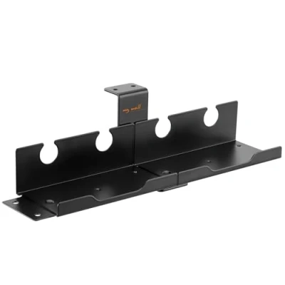 Imagen de mywall Soporte para regleta HZ29L, de Escritorio, Mesa, Sistema gestión Cables en el Lugar Trabajo, Organizador regletas