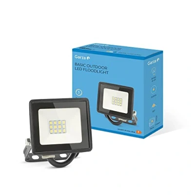 Imagen de Garza Foco LED Basic 10 W de exterior, 860 lm, luz fría 6500K, ángulo 120º, IP65 impermeable