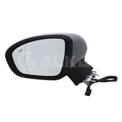 Imagen de Espejo retrovisor Alkar 6147251 izquierda imprimado eléctrico calefactable, abatible eléctricamente, asférico para vehíc. con volante a la