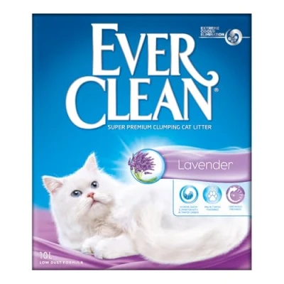 Imagen de Ever Clean Arena para Gatos Lavender Cumpling, 10 litros, Perfumada