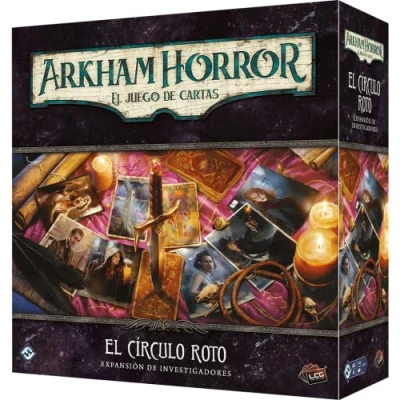 Imagen de Fantasy Flight Games Arkham Horror LCG: El Círculo Roto Expansión de Investigadores Juego Cartas en Español