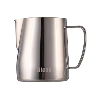 Imagen de Dianoo Jarra De Espuma Leche Acero Inoxidable Espumante Cremosa Taza Latte Art Para Café Espresso Capuchino 600ML