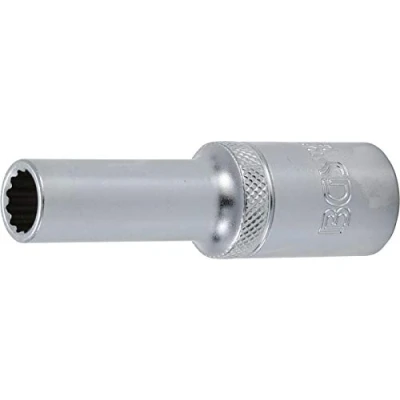 Imagen de BGS 10680 Llave de vaso 12 caras, larga entrada 12,5 mm (1/2&quot;) 10