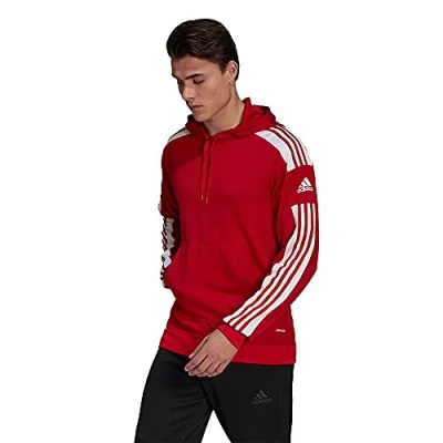 Imagen de adidas Performance Jersey con capucha, Hombre, Talla: Medium, Rotweiss