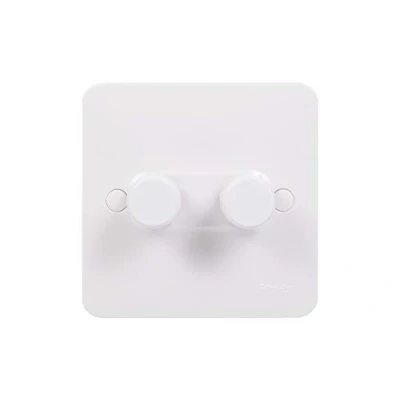 Imagen de Schneider Electric Lisse Regulador de intensidad (2 interruptores, 250 W, VA), color blanco