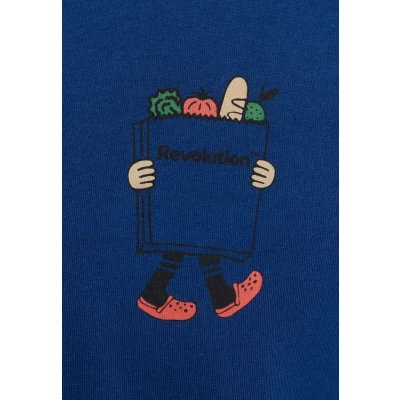 Imagen de Revolution Camiseta estampada, Hombre, Talla: Large, Blue
