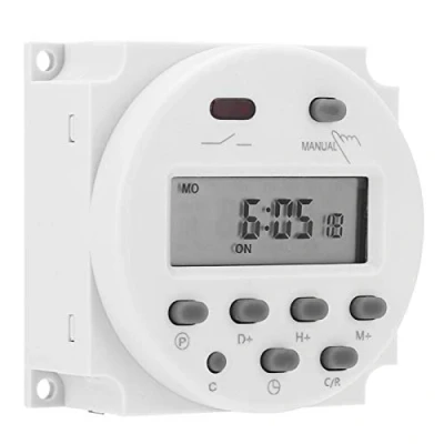 Imagen de Mini LCD Digital Timer Switch, CN101A DC 12V Microordenador Control Power Switch