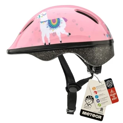 Imagen de Casco Bicicleta Bebe Helmet Bici Ciclismo para Niño Cascos Infantil Patinete Montaña BMX Carretera Skate Patines monopatines (XS 44 48 cm, Lama)