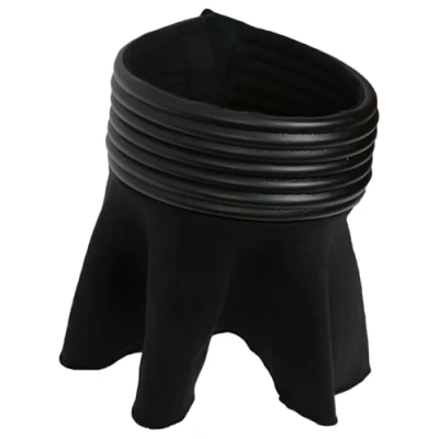 Imagen de OEM Stormtrooper/Clone Trooper Deluxe Ribbed Neck Seal Accesorios Negro