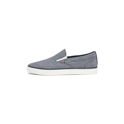 Imagen de Tommy Hilfiger Sneaker con Suela Vulcanizada Hombre Low Slip On Mocasín, Azul (Desert Sky), 46