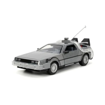 Imagen de Jada Toys Time Machine Back to The Future 1, 1:24, Color Plata (253255038)