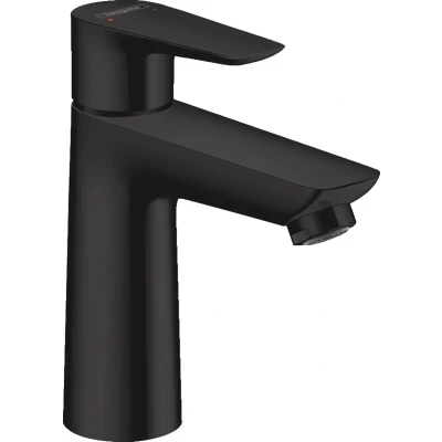 Imagen de hansgrohe Talis E Grifo monomando de lavabo 110 con vaciador automático, negro mate, 71710670