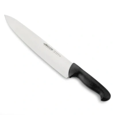 Imagen de Arcos Serie 2900 Cuchillo Cocinero Hoja de Acero Inoxidable NITRUM 300 mm Mango inyectado en Polipropileno Color negro