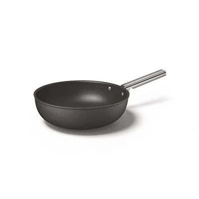 Imagen de SMEG Wok Matte Black ø 30 cm / 5.3 Liter standard non stick coating