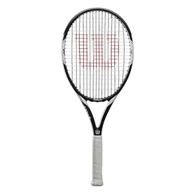 Imagen de Wilson Federer Team 105 Tennis Racket, Adultos Unisex, White/Black, 3
