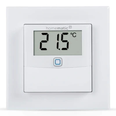 Imagen de Homematic IP Sensor de Temperatura y Humedad con Pantalla Interior, 150180A0