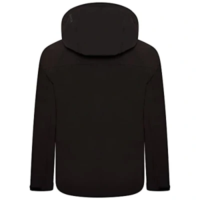 Imagen de Dare2b Mens Switch Out Chaqueta para hombre senderismo Tejido reciclado impermeable y transpirable, 2 bolsillos inferiores repelentes al agua con cremallera capucha ajustable