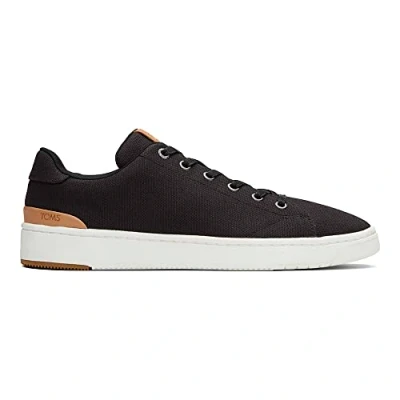 Imagen de Toms Hombre Trvl Lite 2.0 Low Zapatillas Deportivas, Negro (Black Canvas), 45 EU