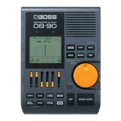 Imagen de metrónomo digital BOSS DB 90 — 4 sonidos de y entrada MIDI
