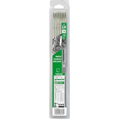 Imagen de GYS 12 ELECTRODOS 316L INOX Ø 2 BLISTER