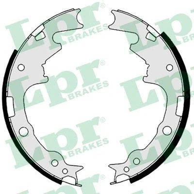 Imagen de LPR 08790 Zapatas de Freno 228,6 64 JEEP: WRANGLER 2